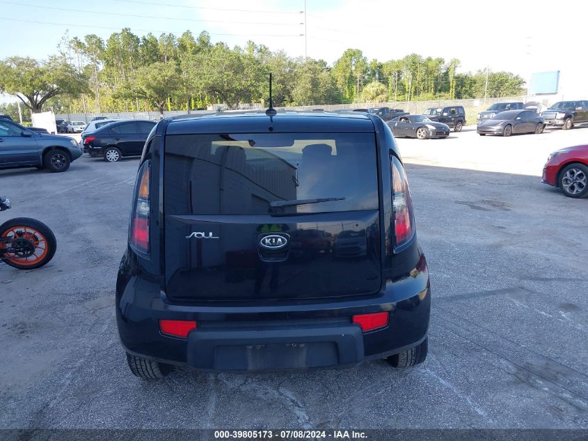 2011 Kia Soul + VIN: KNDJT2A27B7709963 Lot: 39805173