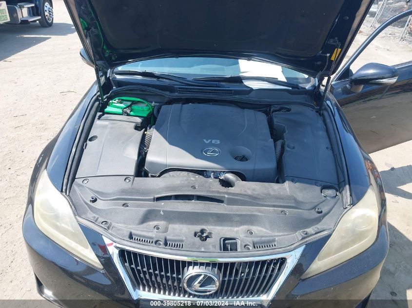 2011 Lexus Is 250 VIN: JTHBF5C28B5141713 Lot: 39805218