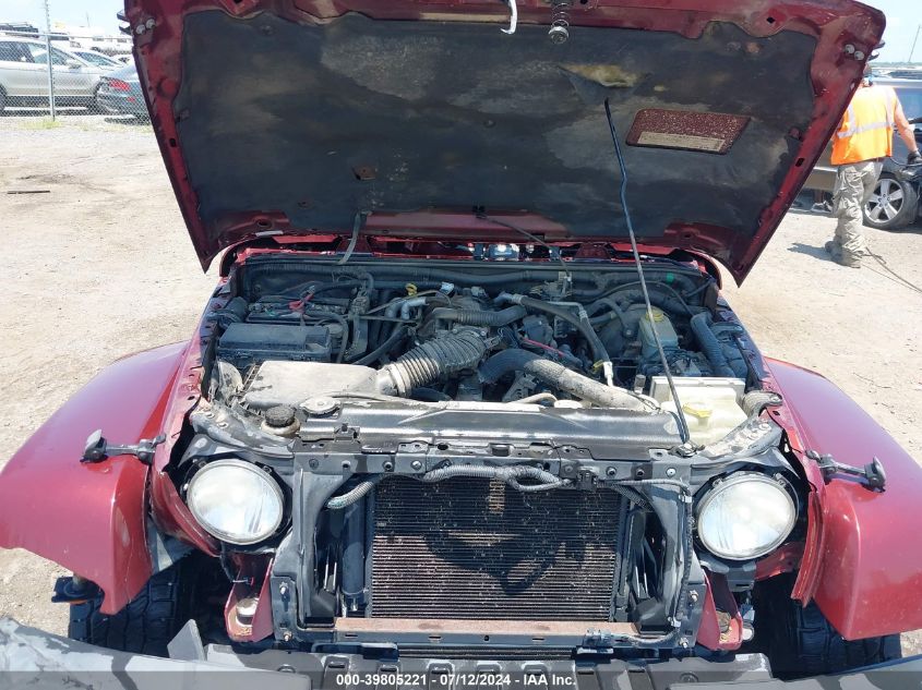 2008 Jeep Wrangler Sahara VIN: 1J8FA54118L567148 Lot: 39805221