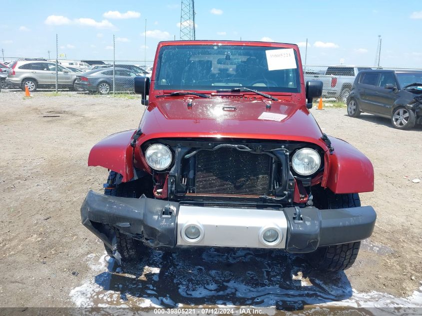 2008 Jeep Wrangler Sahara VIN: 1J8FA54118L567148 Lot: 39805221