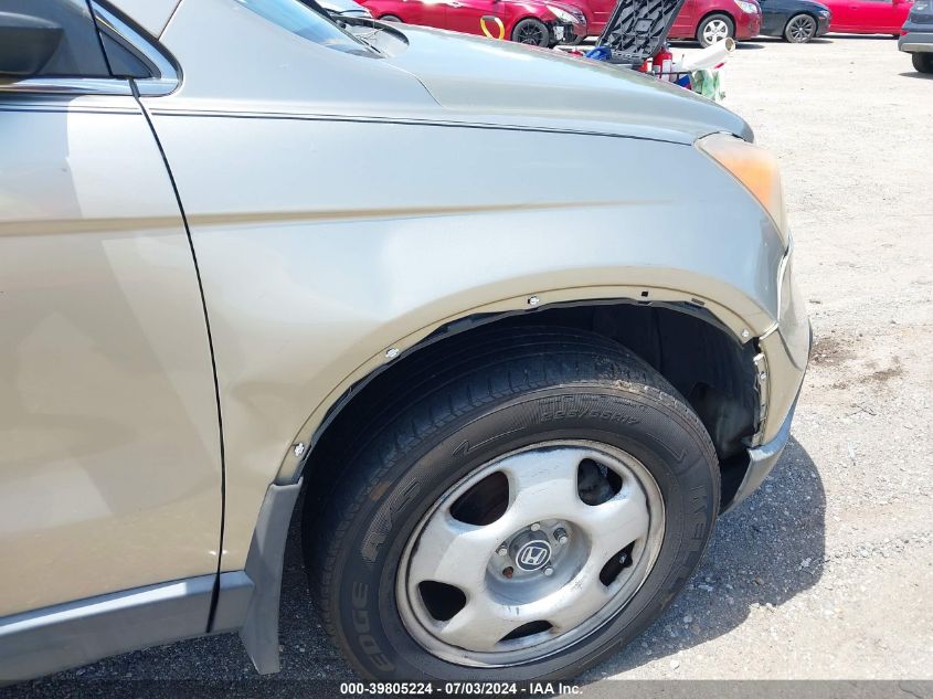 2007 Honda Cr-V Lx VIN: JHLRE38377C028334 Lot: 39805224