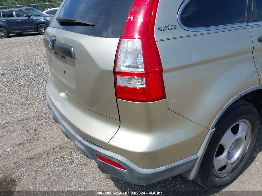 2007 Honda Cr-V Lx VIN: JHLRE38377C028334 Lot: 39805224