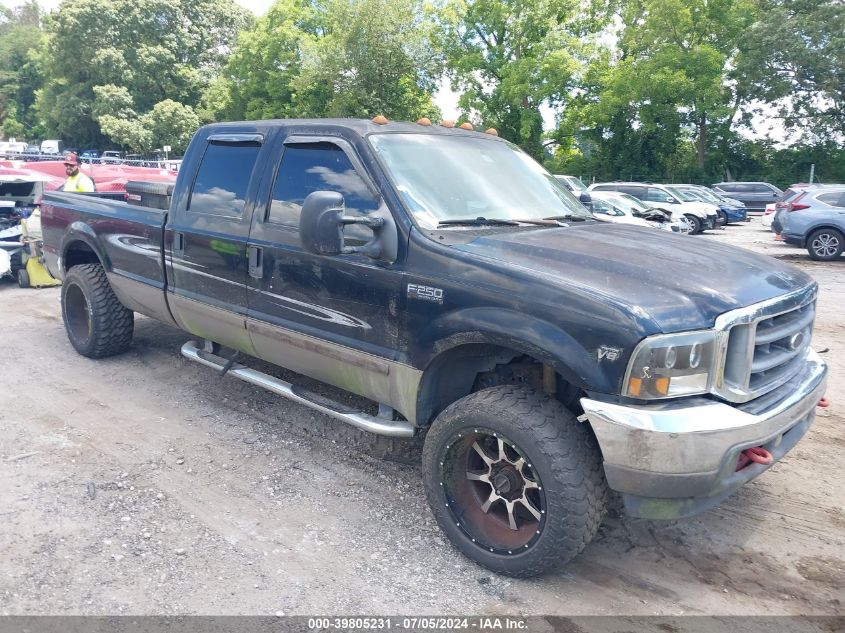 1FTNW21L02EA81189 | 2002 FORD F-250