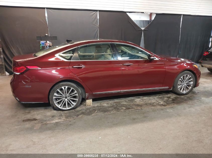 KMHGN4JE9FU049017 2015 Hyundai Genesis 3.8