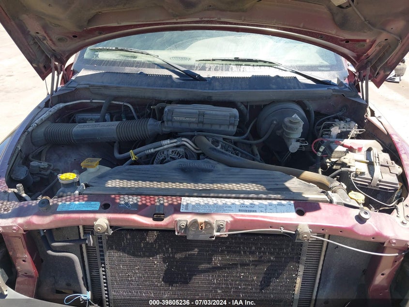 2001 Dodge Ram 1500 St VIN: 3B7HC13Y31G727311 Lot: 39805236