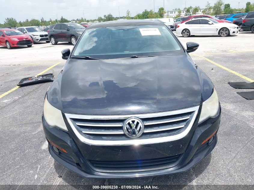 2012 Volkswagen Cc Lux Plus VIN: WVWHN7AN0CE504790 Lot: 39805238