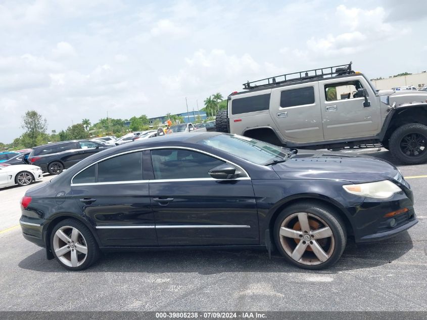 2012 Volkswagen Cc Lux Plus VIN: WVWHN7AN0CE504790 Lot: 39805238