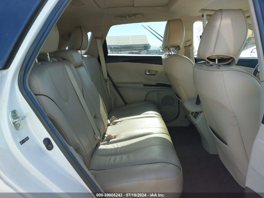 2013 Toyota Venza Xle V6 VIN: 4T3ZK3BB6DU063168 Lot: 39805243