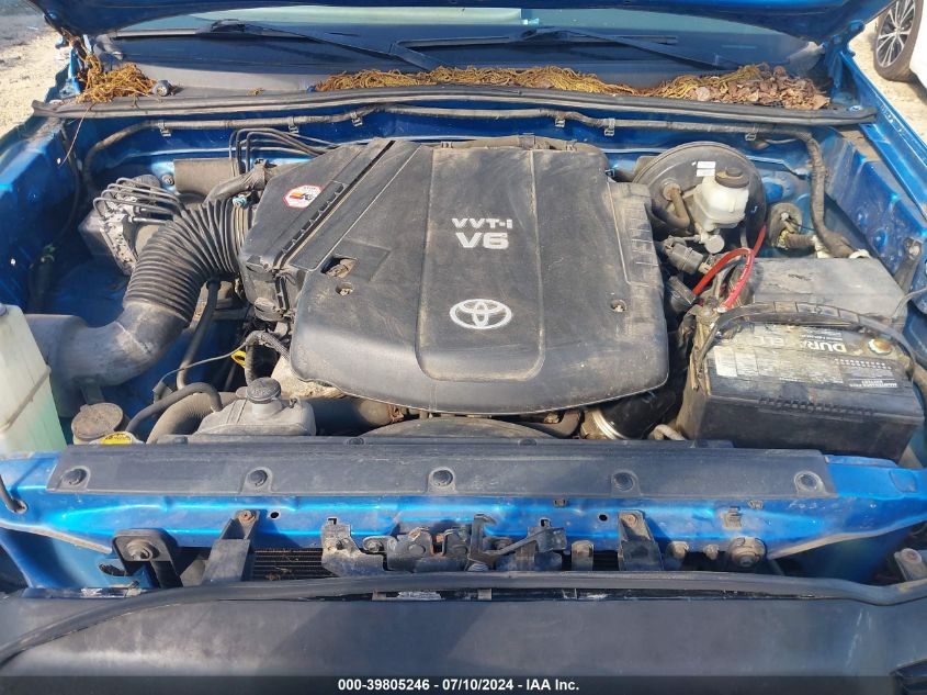 2009 Toyota Tacoma Prerunner V6 VIN: 3TMJU62NX9M072290 Lot: 39805246