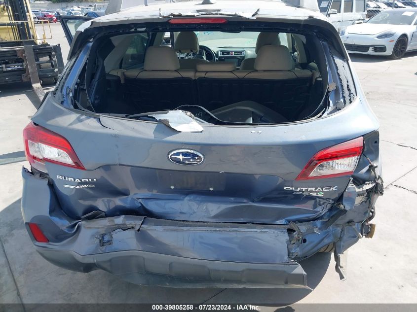 2016 Subaru Outback 2.5I Limited VIN: 4S4BSANC6G3352614 Lot: 39805258