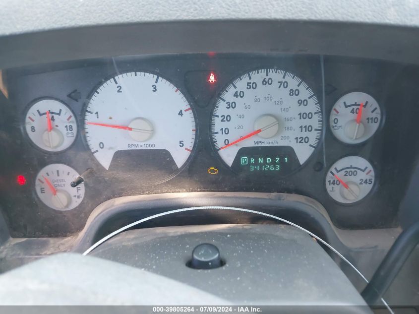 2006 Dodge Ram 2500 St/Slt VIN: 3D7KR28C36G110687 Lot: 39805264