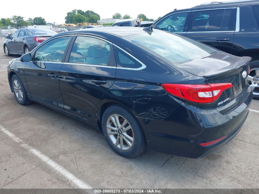 2017 HYUNDAI SONATA SE - 5NPE24AF0HH474894