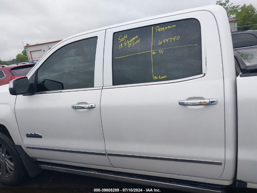 2018 Chevrolet Silverado 1500 High Country VIN: 3GCUKTEC9JG125866 Lot: 40690093