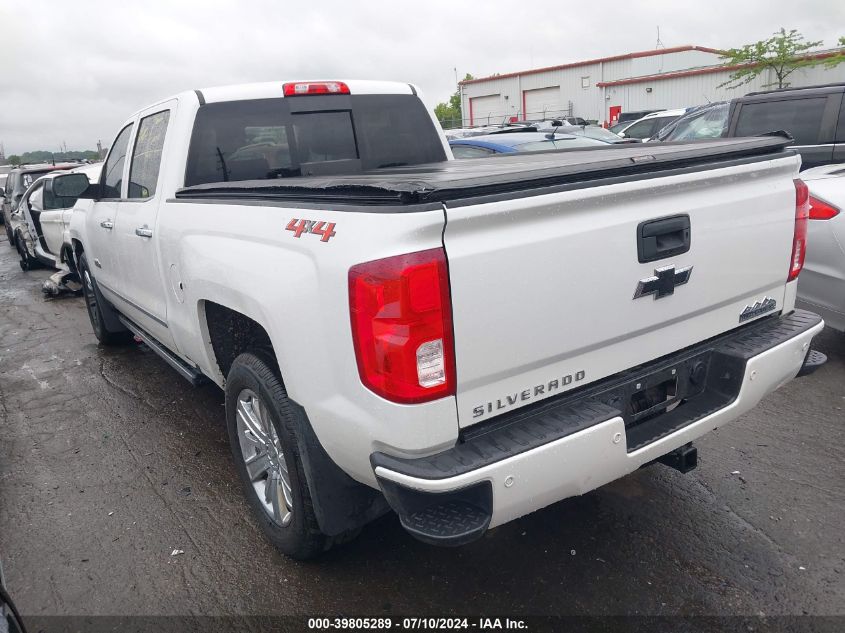 2018 Chevrolet Silverado 1500 High Country VIN: 3GCUKTEC9JG125866 Lot: 40690093