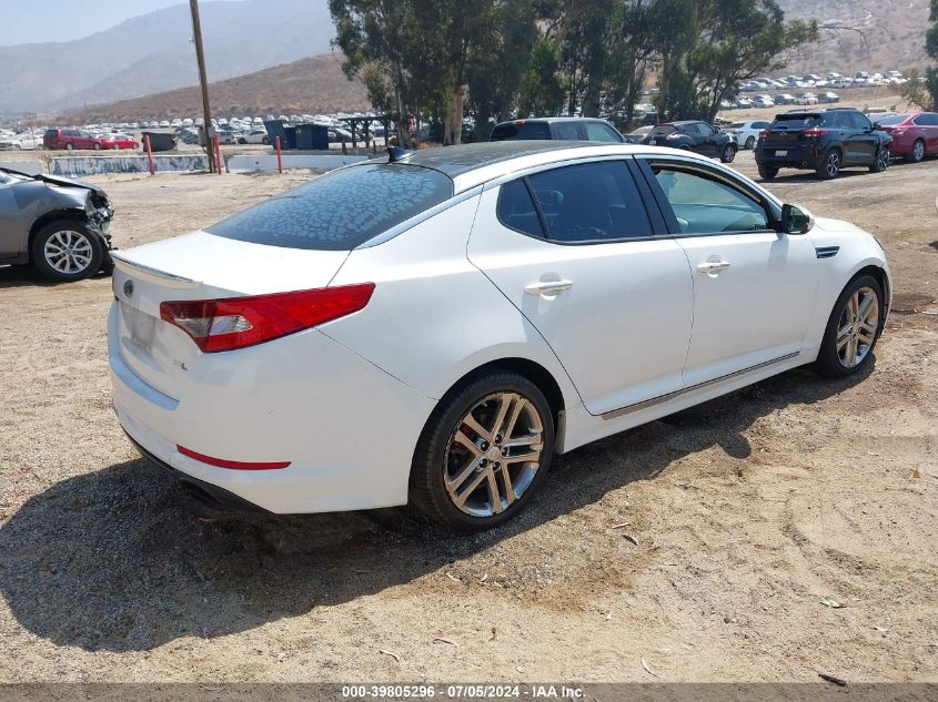 2013 Kia Optima Sx VIN: 5XXGR4A61DG090049 Lot: 39805296