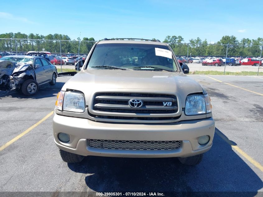 5TDZT34A63S155334 2003 Toyota Sequoia Sr5 V8