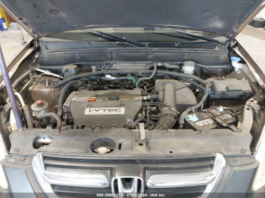 2003 Honda Cr-V Lx VIN: SHSRD78483U155485 Lot: 39805317