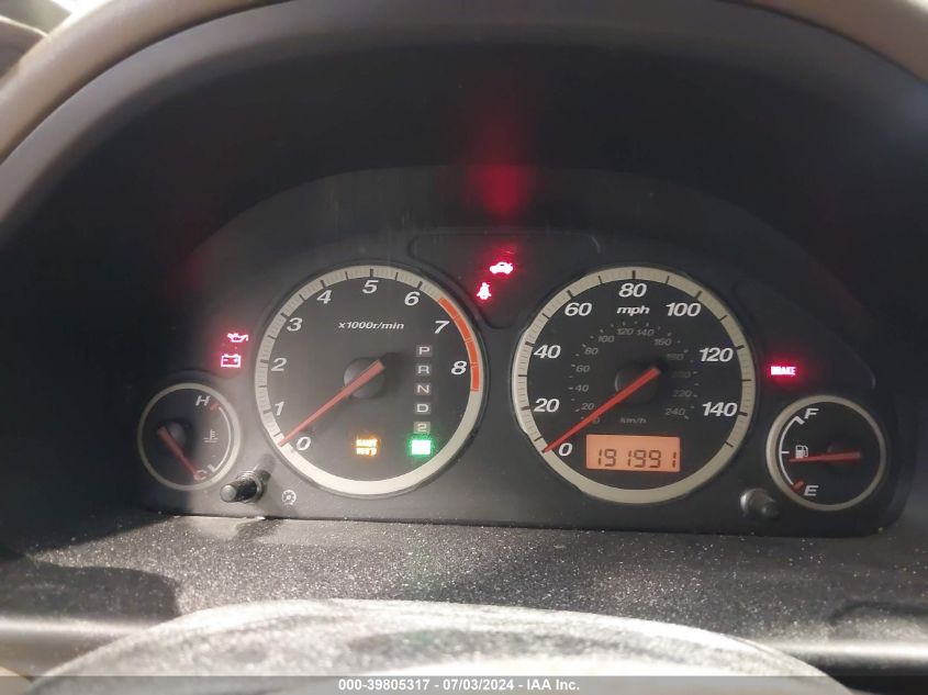 2003 Honda Cr-V Lx VIN: SHSRD78483U155485 Lot: 39805317