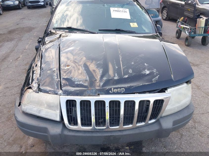 2000 Jeep Grand Cherokee Laredo VIN: 1J4GW48S1YC130674 Lot: 39805326