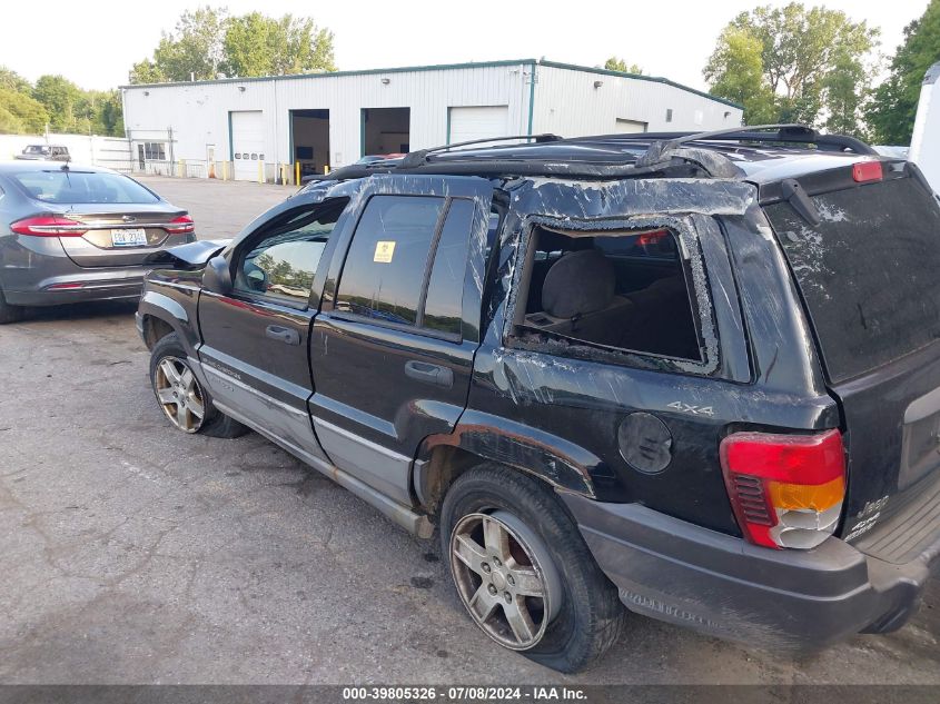 2000 Jeep Grand Cherokee Laredo VIN: 1J4GW48S1YC130674 Lot: 39805326