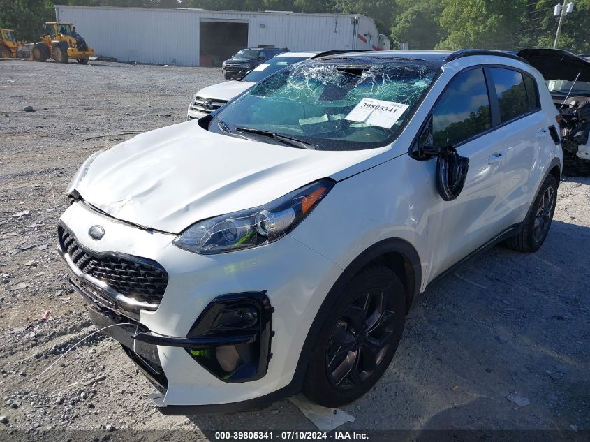 2021 Kia Sportage S VIN: KNDP63AC3M7870068 Lot: 39805341