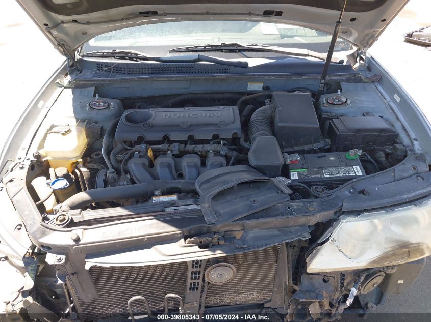 5NPET46C19H550832 2009 Hyundai Sonata Gls