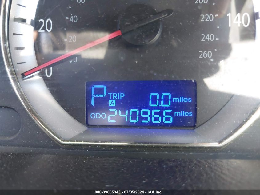 5NPET46C19H550832 2009 Hyundai Sonata Gls