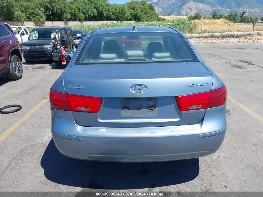 2009 Hyundai Sonata Gls VIN: 5NPET46C19H550832 Lot: 39805343