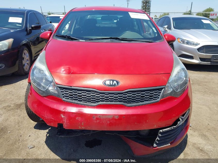 2017 Kia Rio Lx VIN: KNADM4A34H6026452 Lot: 39805350