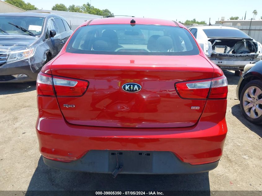 2017 Kia Rio Lx VIN: KNADM4A34H6026452 Lot: 39805350