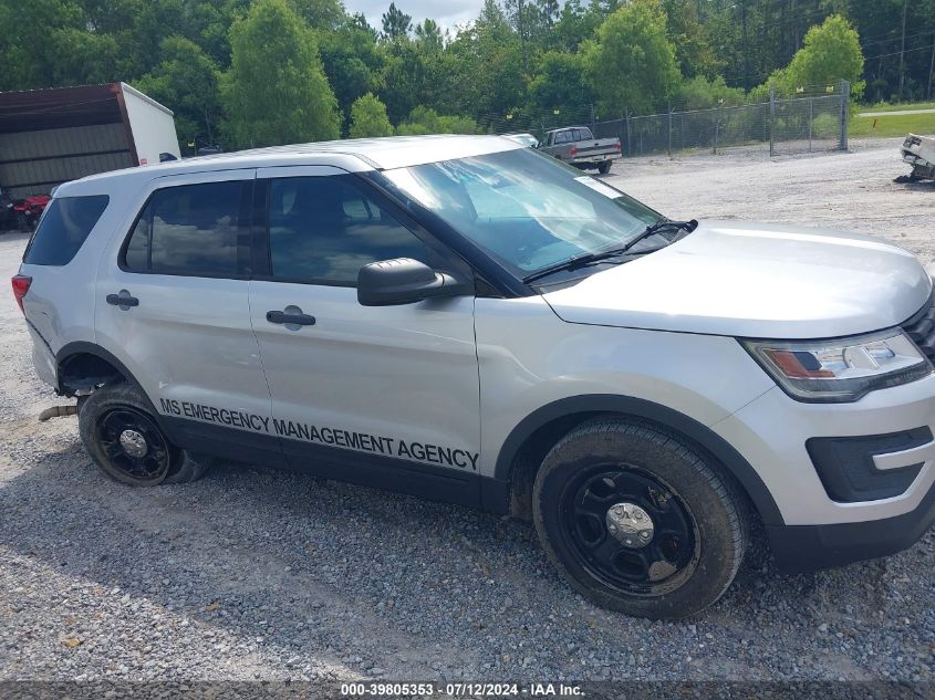 2017 Ford Explorer Police Interceptor VIN: 1FM5K8AR7HGD93893 Lot: 39805353
