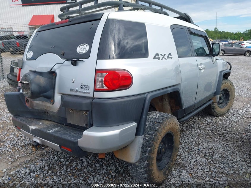 2007 Toyota Fj Cruiser VIN: JTEBU11F770024064 Lot: 39805369