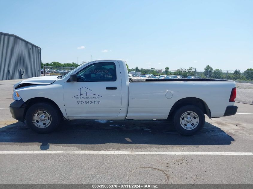 2015 Ram 1500 Tradesman VIN: 3C6JR6DG7FG609182 Lot: 39805370