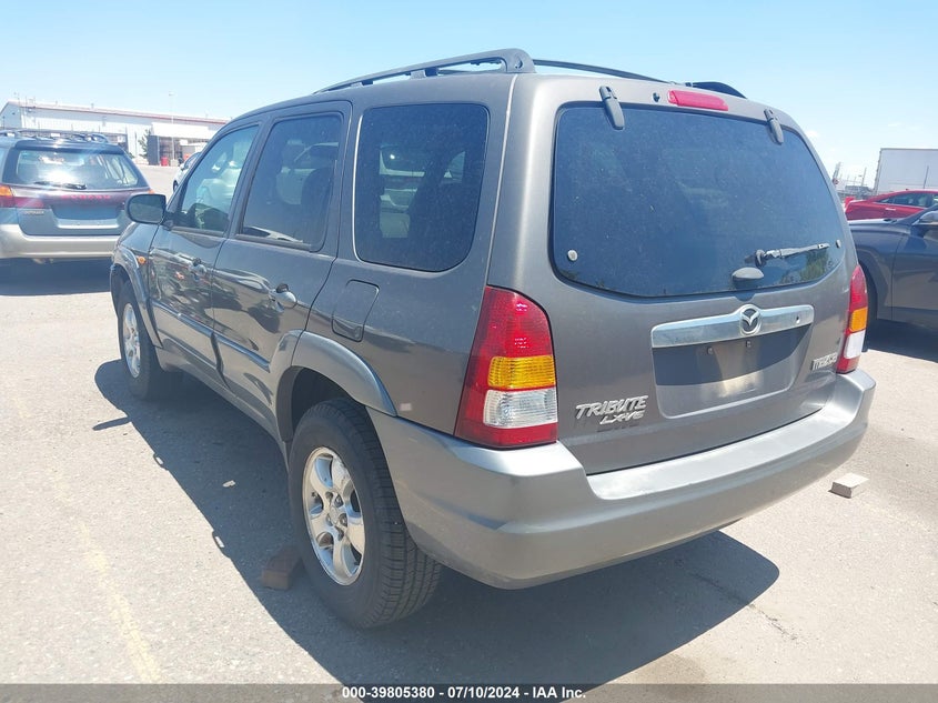 2002 Mazda Tribute Es V6/Lx V6 VIN: 4F2YU09182KM58041 Lot: 39805380