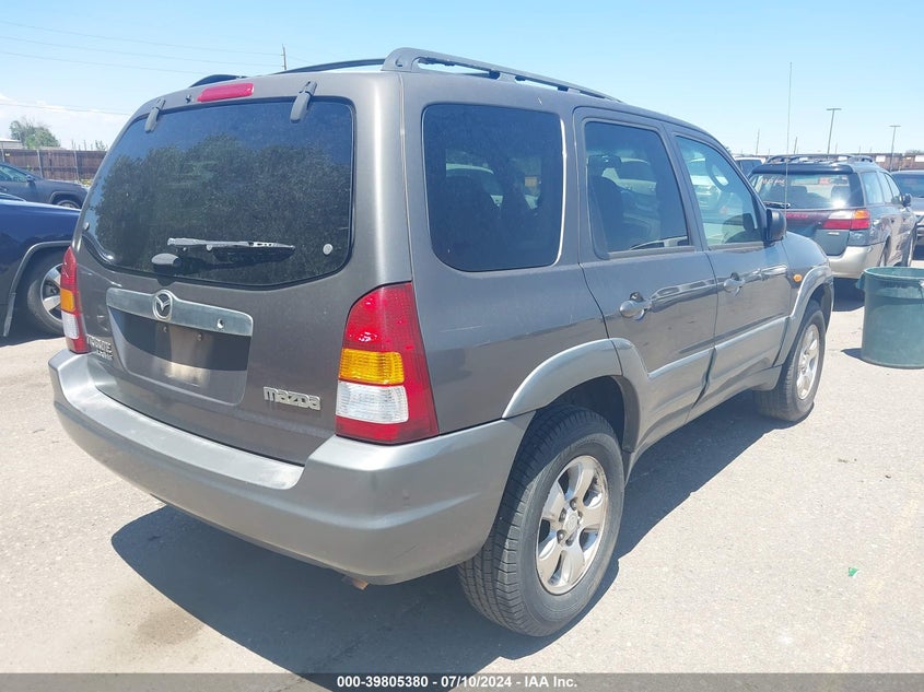 2002 Mazda Tribute Es V6/Lx V6 VIN: 4F2YU09182KM58041 Lot: 39805380