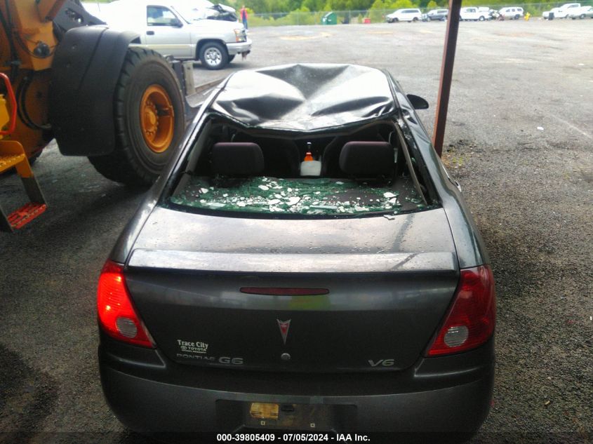 2006 Pontiac G6 Se1 VIN: 1G2ZG558764250596 Lot: 39805409