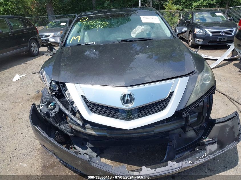 2010 Acura Zdx VIN: 2HNYB1H69AH500550 Lot: 39805418