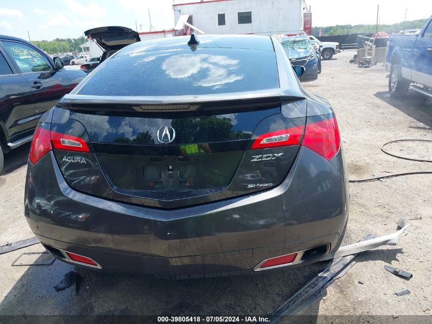 2010 Acura Zdx VIN: 2HNYB1H69AH500550 Lot: 39805418