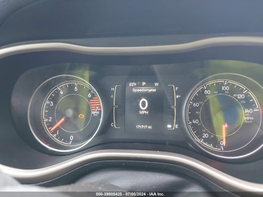 2016 Jeep Cherokee Sport VIN: 1C4PJLAB1GW116456 Lot: 39805425