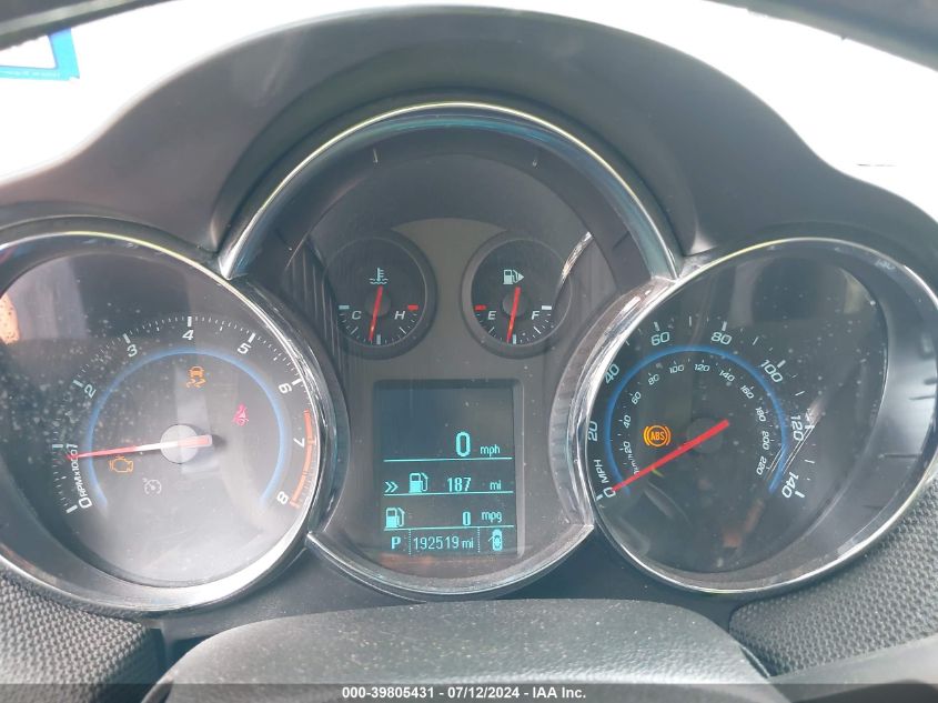 2012 Chevrolet Cruze Ltz VIN: 1G1PH5SC3C7129964 Lot: 39805431