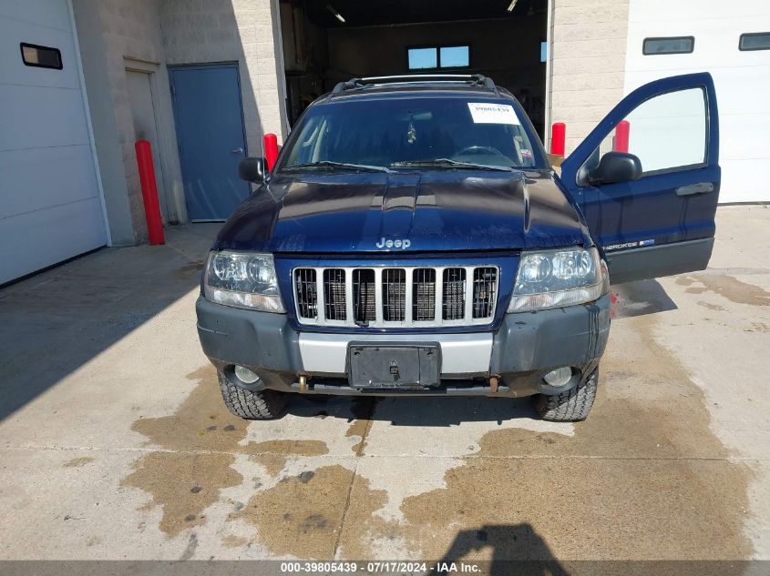 2004 Jeep Grand Cherokee Laredo VIN: 1J4GW48S24C160776 Lot: 39805439