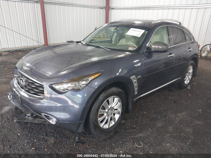 2010 Infiniti Fx35 VIN: JN8AS1MW4AM852837 Lot: 39805442