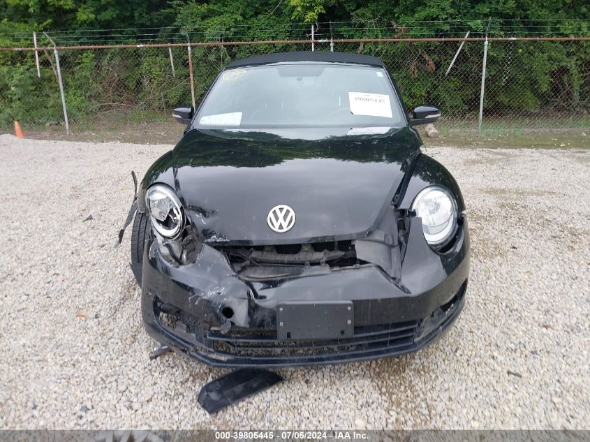 2013 Volkswagen Beetle 2.5L VIN: 3VW5X7AT0DM822266 Lot: 39805445