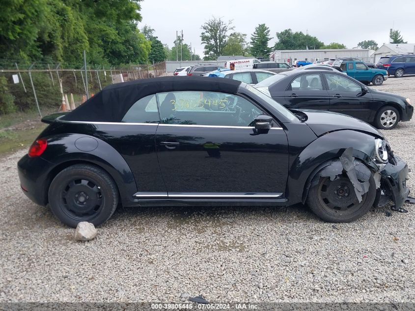 2013 Volkswagen Beetle 2.5L VIN: 3VW5X7AT0DM822266 Lot: 39805445