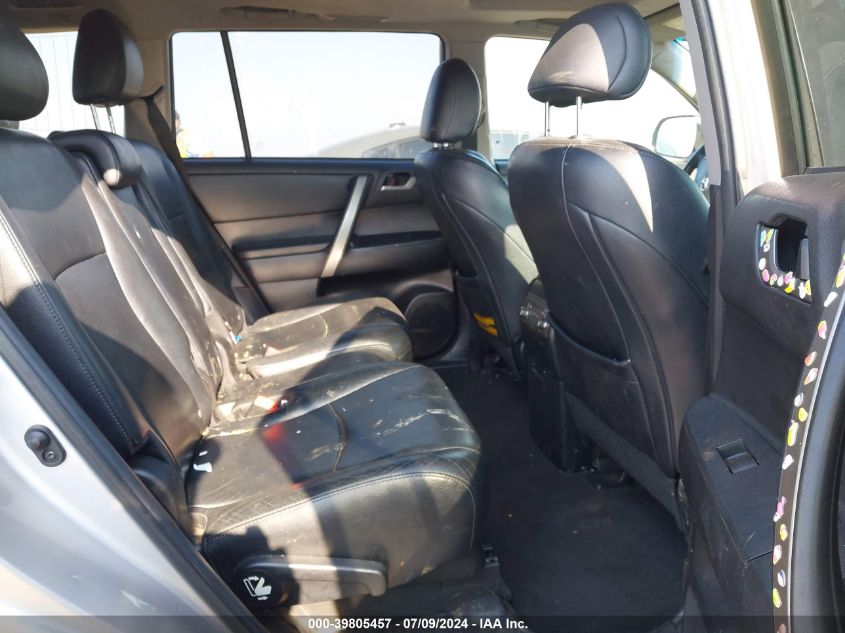 2013 Toyota Highlander Plus/Se VIN: 5TDZK3EH0DS132650 Lot: 39805457