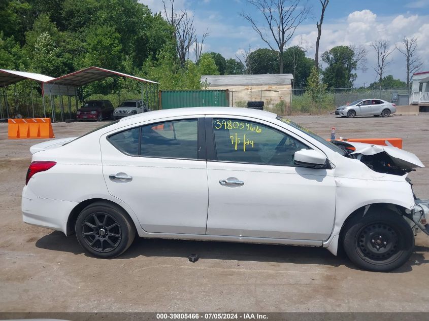 2019 Nissan Versa 1.6 Sv VIN: 3N1CN7AP6KL807974 Lot: 39805466