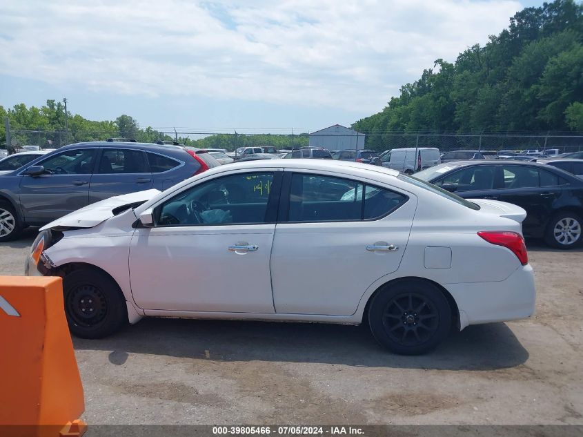 2019 Nissan Versa 1.6 Sv VIN: 3N1CN7AP6KL807974 Lot: 39805466