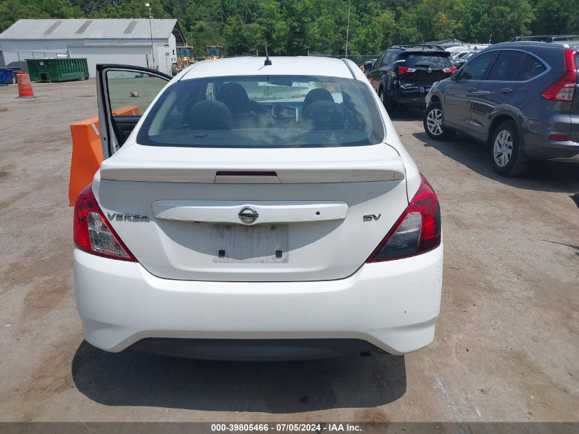 2019 Nissan Versa 1.6 Sv VIN: 3N1CN7AP6KL807974 Lot: 39805466