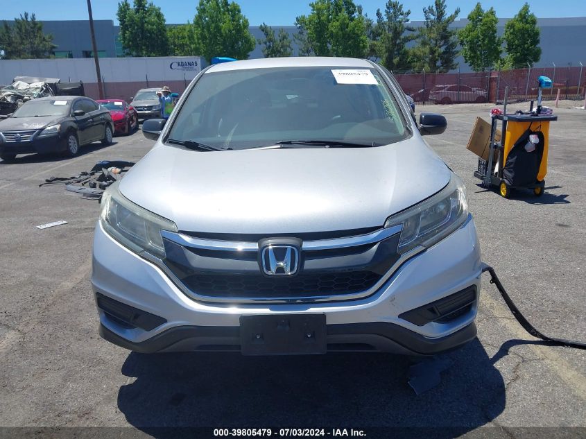 2016 Honda Cr-V Se VIN: 2HKRM3H42GH536286 Lot: 39805479