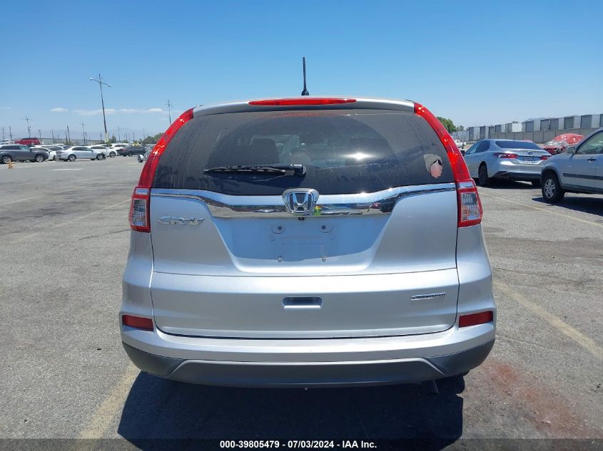 2016 Honda Cr-V Se VIN: 2HKRM3H42GH536286 Lot: 39805479